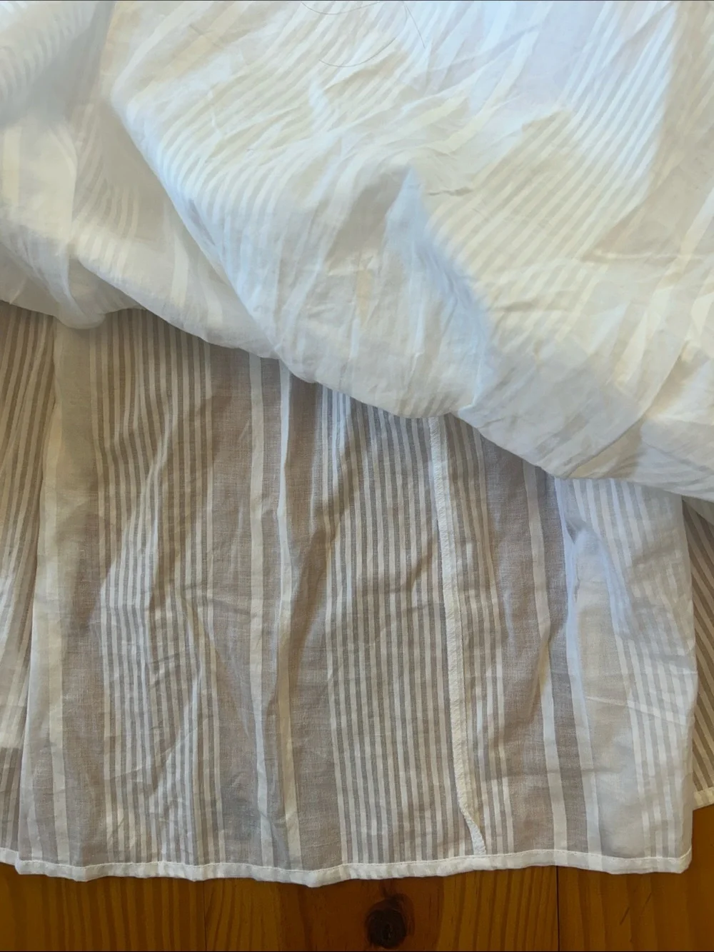 Abercrombie & Fitch White Tiered Sundress